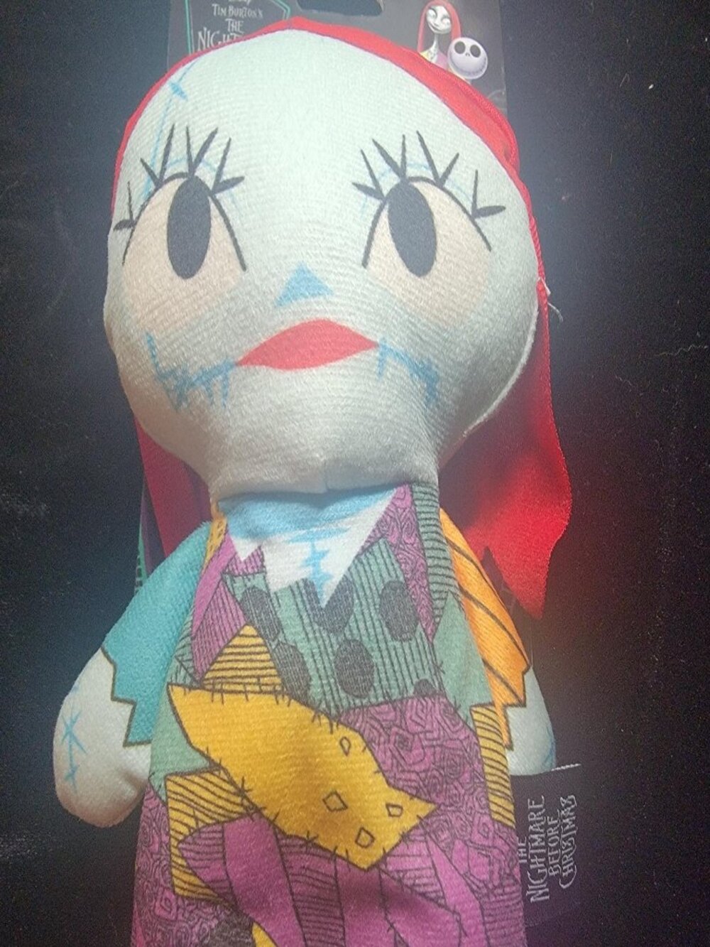 Disney The Nightmare Before Christmas Sally Plush Dog Toy Squeaky New